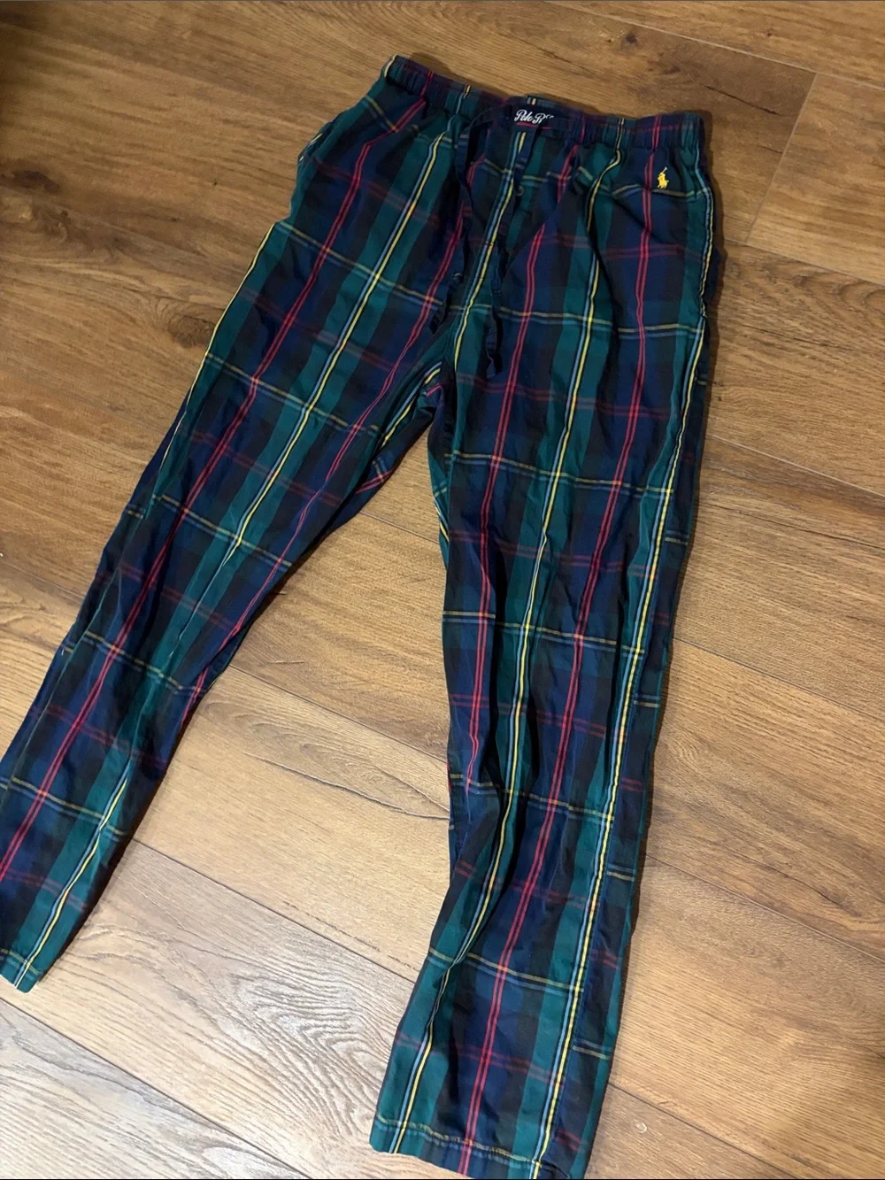 Ralph Lauren Green Plaid Sleep Pants